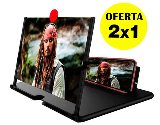 VisiónMax Pro - Amplificador de Pantalla HD - 2x1